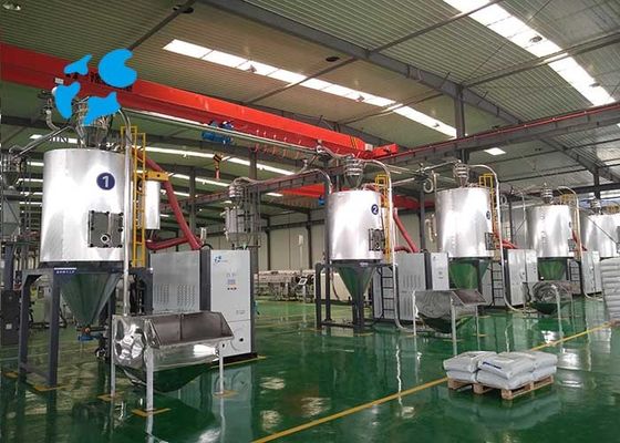 750kg/H βιομηχανική ξηρότερη μηχανή ζεστού αέρα για τη χημική ίνα